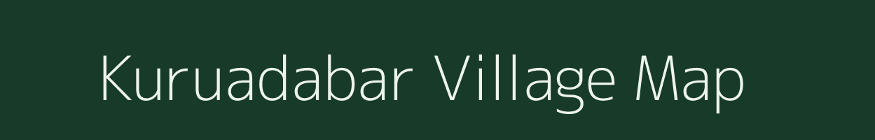 Kuruadabar village map in Jharkhand