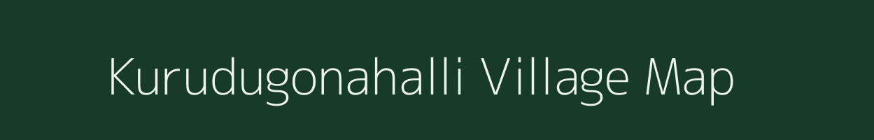 Kurudugonahalli village map in Karnataka