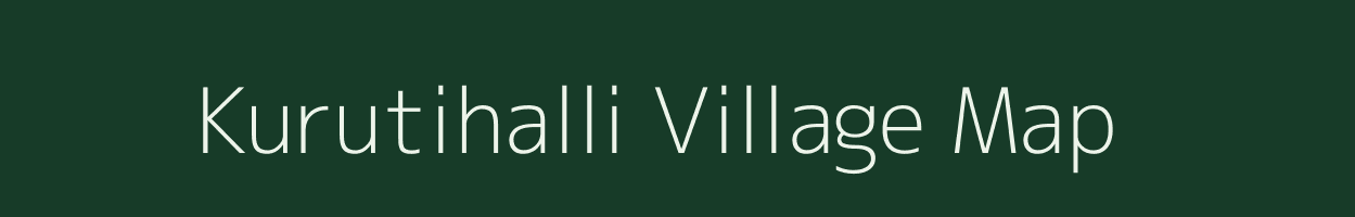 Kurutihalli village map in Karnataka