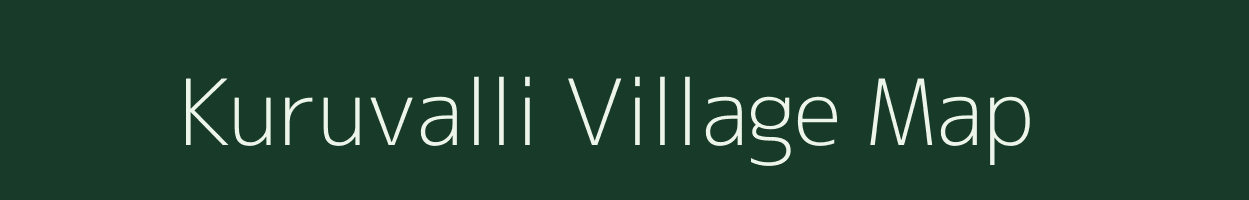 Kuruvalli village map in Karnataka