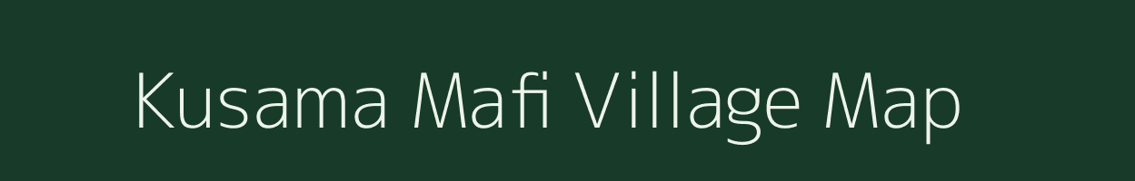 Kusama Mafi village map in Uttar Pradesh