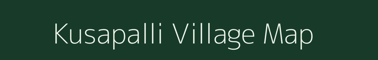 Kusapalli village map in Odisha