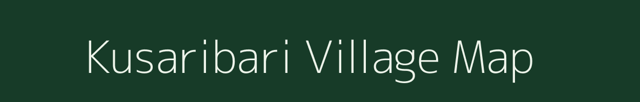 Kusaribari village map in West Bengal