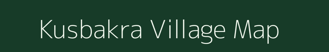 Kusbakra village map in West Bengal