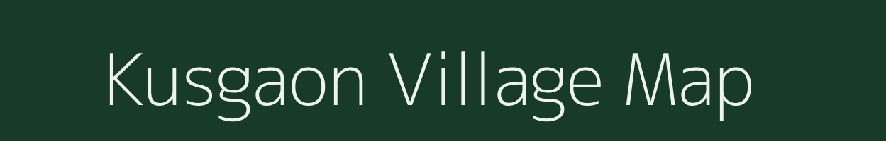 Kusgaon village map in Maharashtra