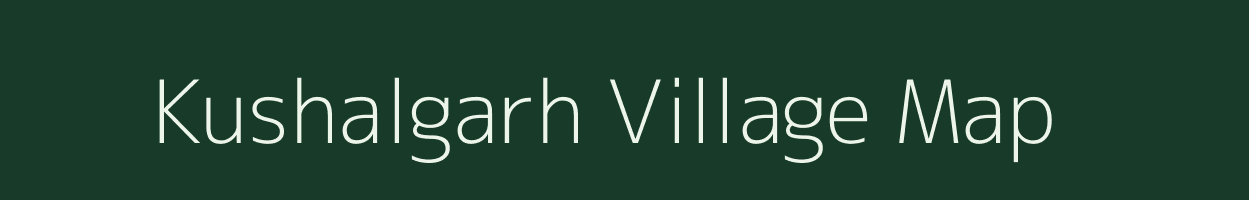 Kushalgarh village map in Rajasthan