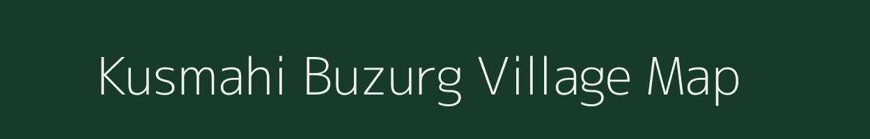 Kusmahi Buzurg village map in Uttar Pradesh