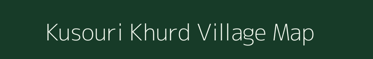 Kusouri Khurd village map in Uttar Pradesh