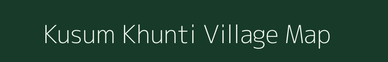 Kusum Khunti village map in Odisha