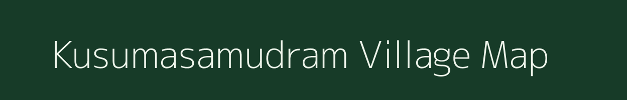 Kusumasamudram village map in Andhra Pradesh