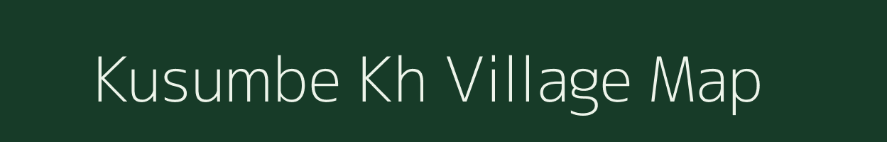 Kusumbe Kh village map in Maharashtra