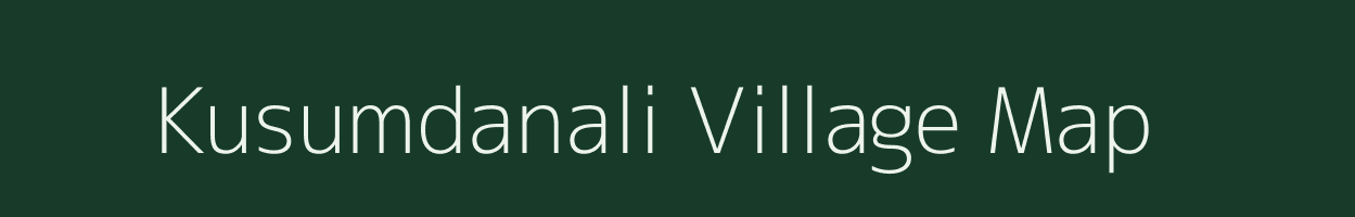 Kusumdanali village map in West Bengal