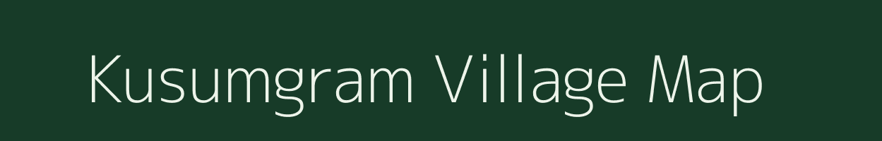 Kusumgram village map in West Bengal