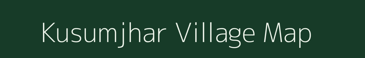 Kusumjhar village map in Chhattisgarh