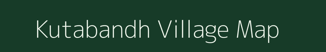 Kutabandh village map in Jharkhand