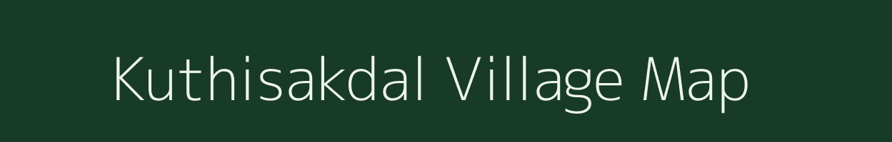 Kuthisakdal village map in West Bengal