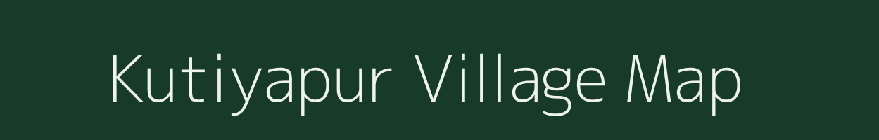 Kutiyapur village map in Rajasthan