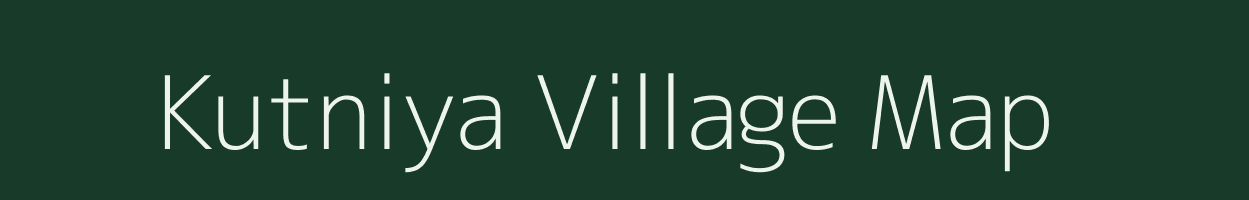 Kutniya village map in Jharkhand