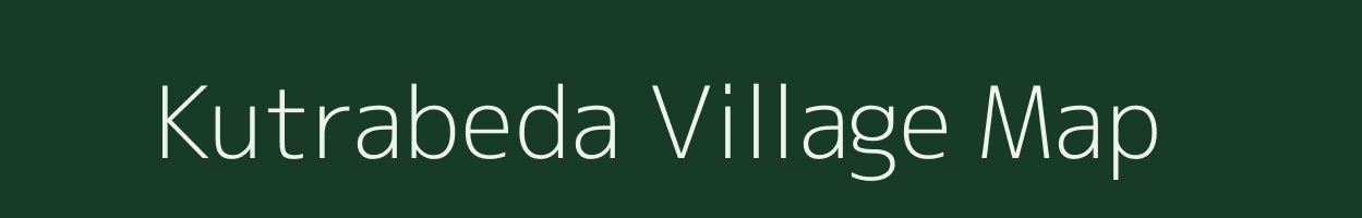 Kutrabeda village map in Odisha