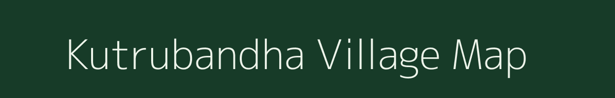 Kutrubandha village map in Odisha