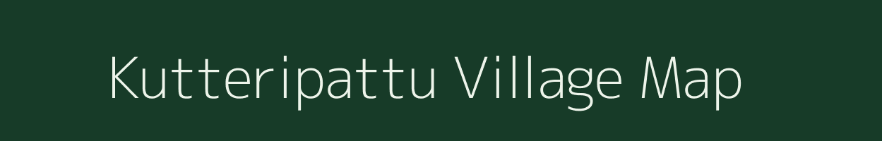 Kutteripattu village map in Tamil Nadu