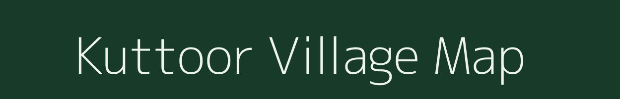 Kuttoor village map in Kerala