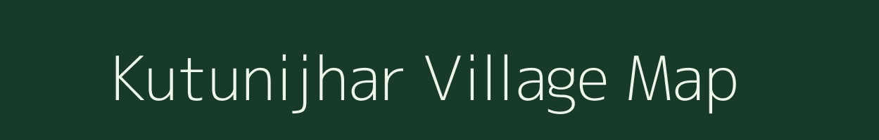 Kutunijhar village map in Odisha
