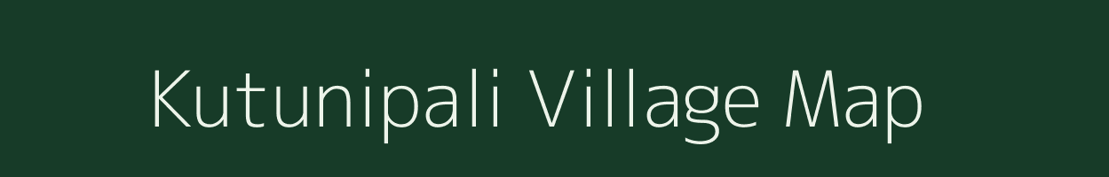 Kutunipali village map in Odisha