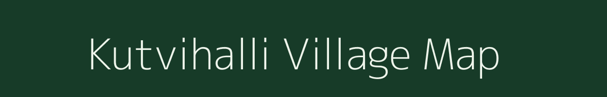 Kutvihalli village map in Karnataka