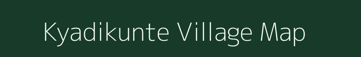 Kyadikunte village map in Karnataka