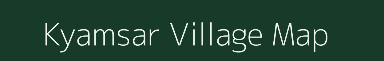 Kyamsar village map in Rajasthan