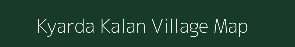 Kyarda Kalan village map in Rajasthan