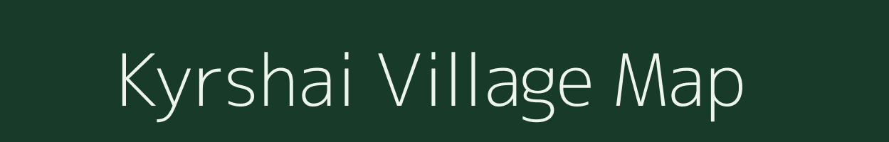 Kyrshai village map in Meghalaya