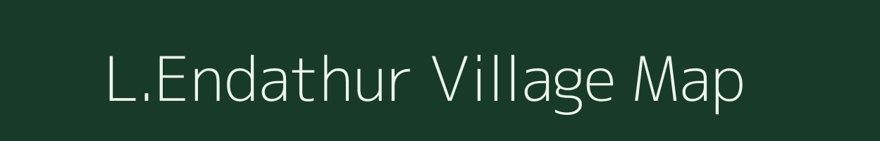 L.Endathur village map in Tamil Nadu