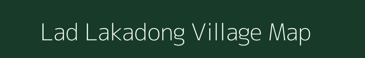 Lad Lakadong village map in Meghalaya