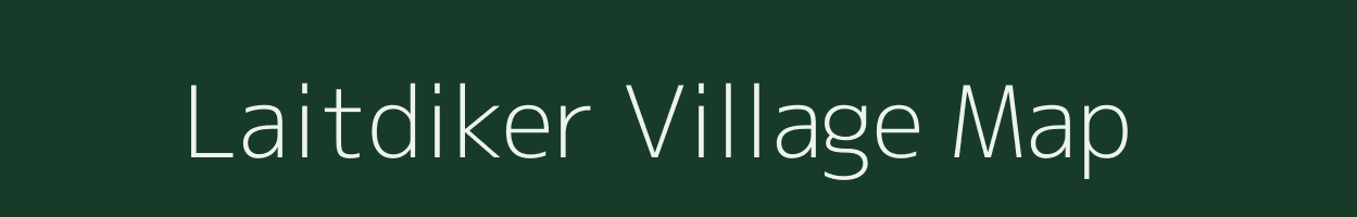 Laitdiker village map in Meghalaya