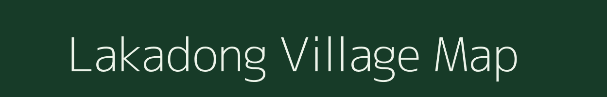 Lakadong village map in Meghalaya