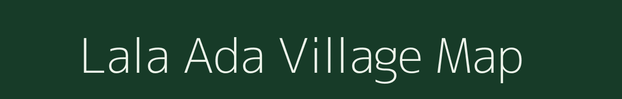 Lala Ada village map in Rajasthan