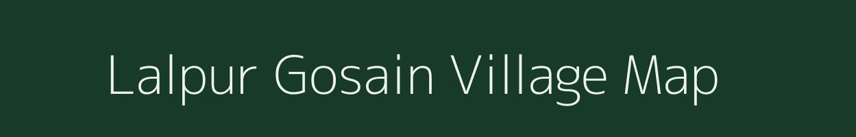 Lalpur Gosain village map in Uttar Pradesh