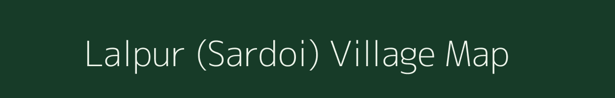 Lalpur (Sardoi) village map in Gujarat