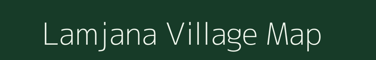 Lamjana village map in Maharashtra