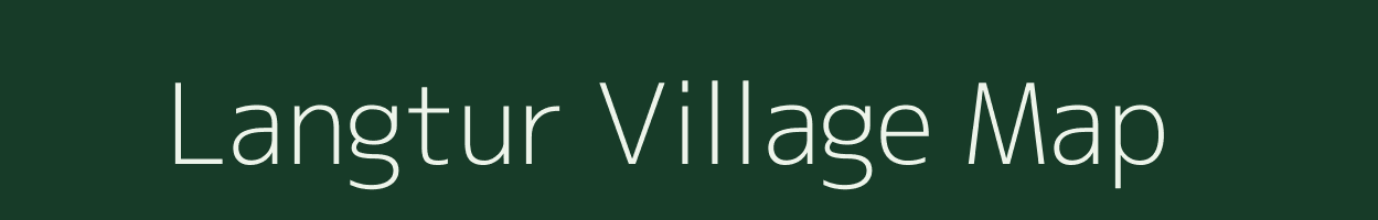 Langtur village map in Meghalaya