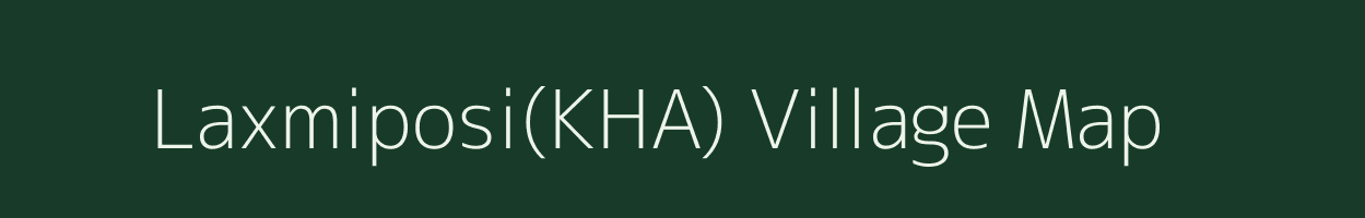 Laxmiposi(KHA) village map in Odisha