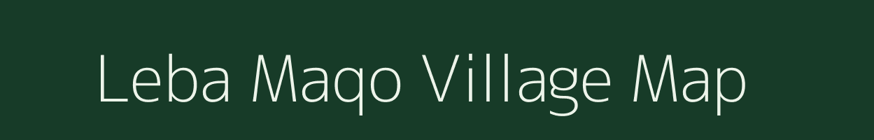 Leba Maqo village map in Jharkhand