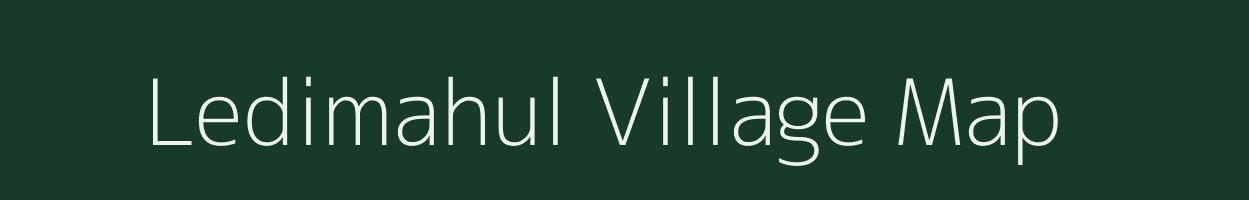 Ledimahul village map in Odisha