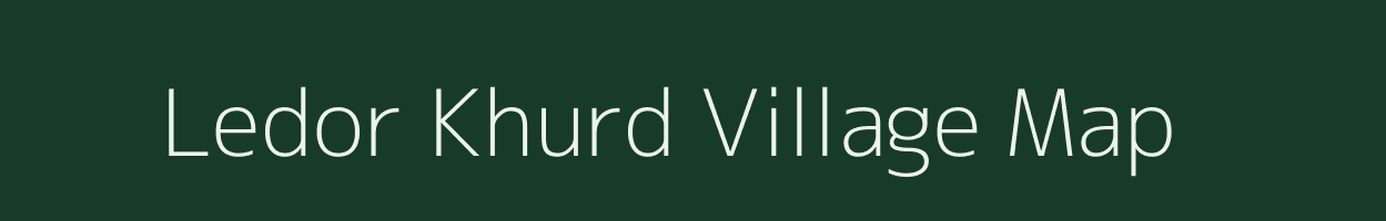 Ledor Khurd village map in Rajasthan