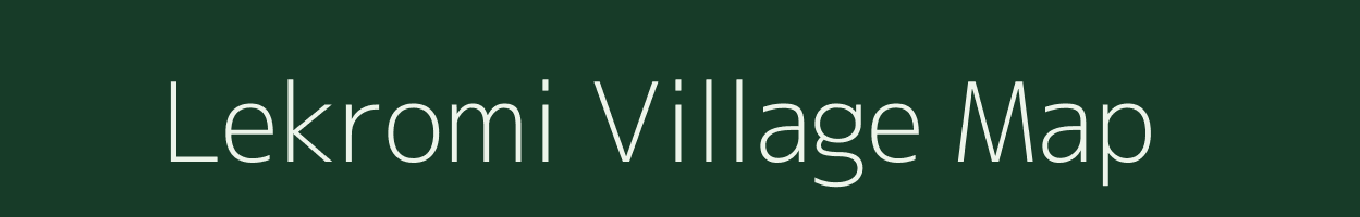 Lekromi village map in Nagaland