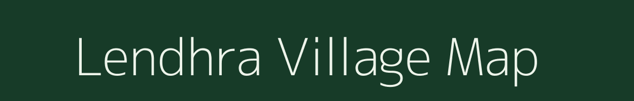 Lendhra village map in Chhattisgarh