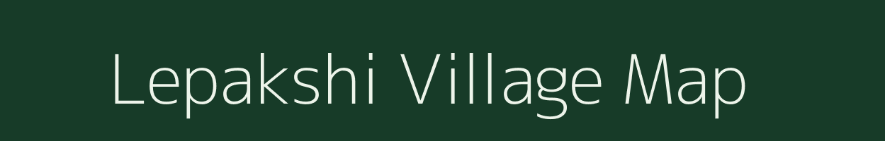 Lepakshi village map in Andhra Pradesh