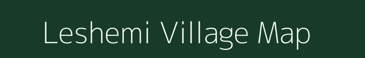 Leshemi village map in Nagaland